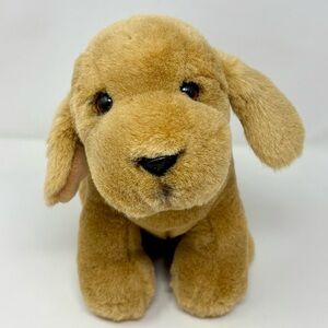 Dakin Carmel Cocker Spaniel Plush 9" Stuffed Animal Puppy Sitting Dog Vtg 1989